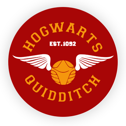 Hogwarts Quidditch Gryffindor Sticker